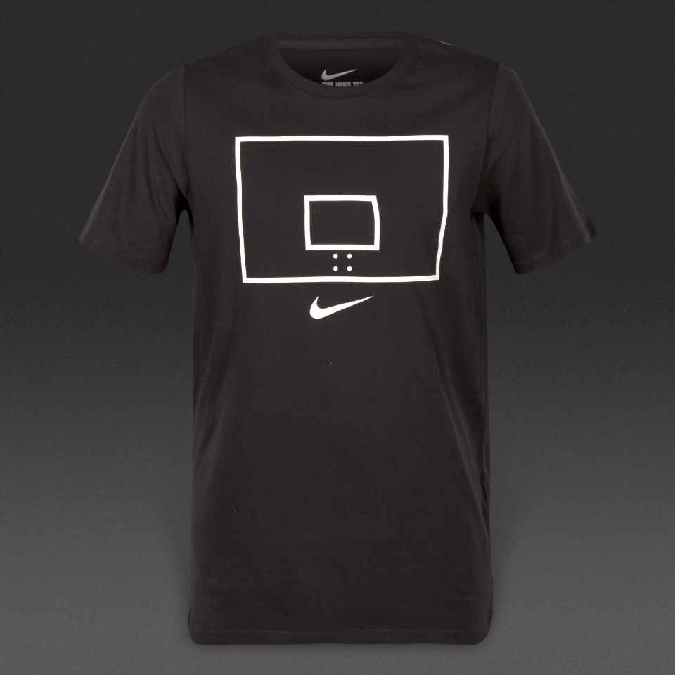 Nike Backboard Image T-Shirt Black for Boys